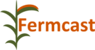 Fermcast orange and green logo